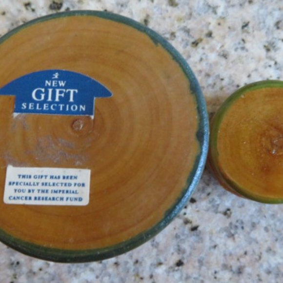 Two Vintage Handcraft Wood CAT Design Ring Boxes (F33) - Picture 3 of 3